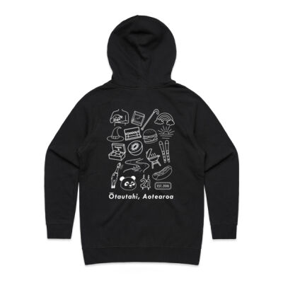 10 year Anniversary Longsleeve - AS Colour Womens Supply Hood Thumbnail