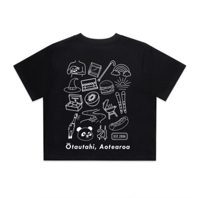 10 year Anniversary T-shirt - AS Colour Womens Classic Crop Tee Thumbnail