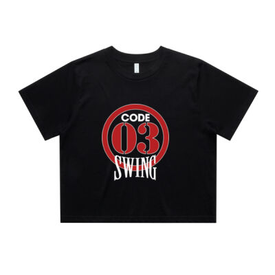 Code 03 Swing T-shirt - AS Colour Womens Classic Crop Tee Thumbnail